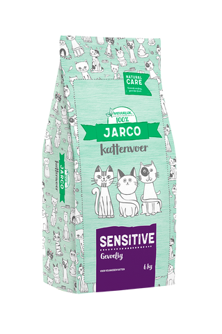 Kattenvoer Natural Cat Sensitive 6 kg