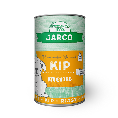 Jarco Hondenblikvoeding - Kip menu 400 gram