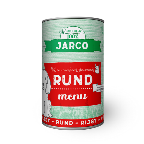 Jarco Hondenblikvoeding - Rund menu 400 gram