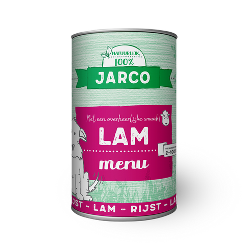 Jarco Hondenblikvoeding - Lam menu 400 gram