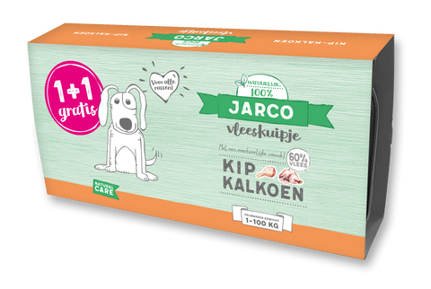 Honden Vleeskuipjes Kip-Kalkoen 2 x 150 gram